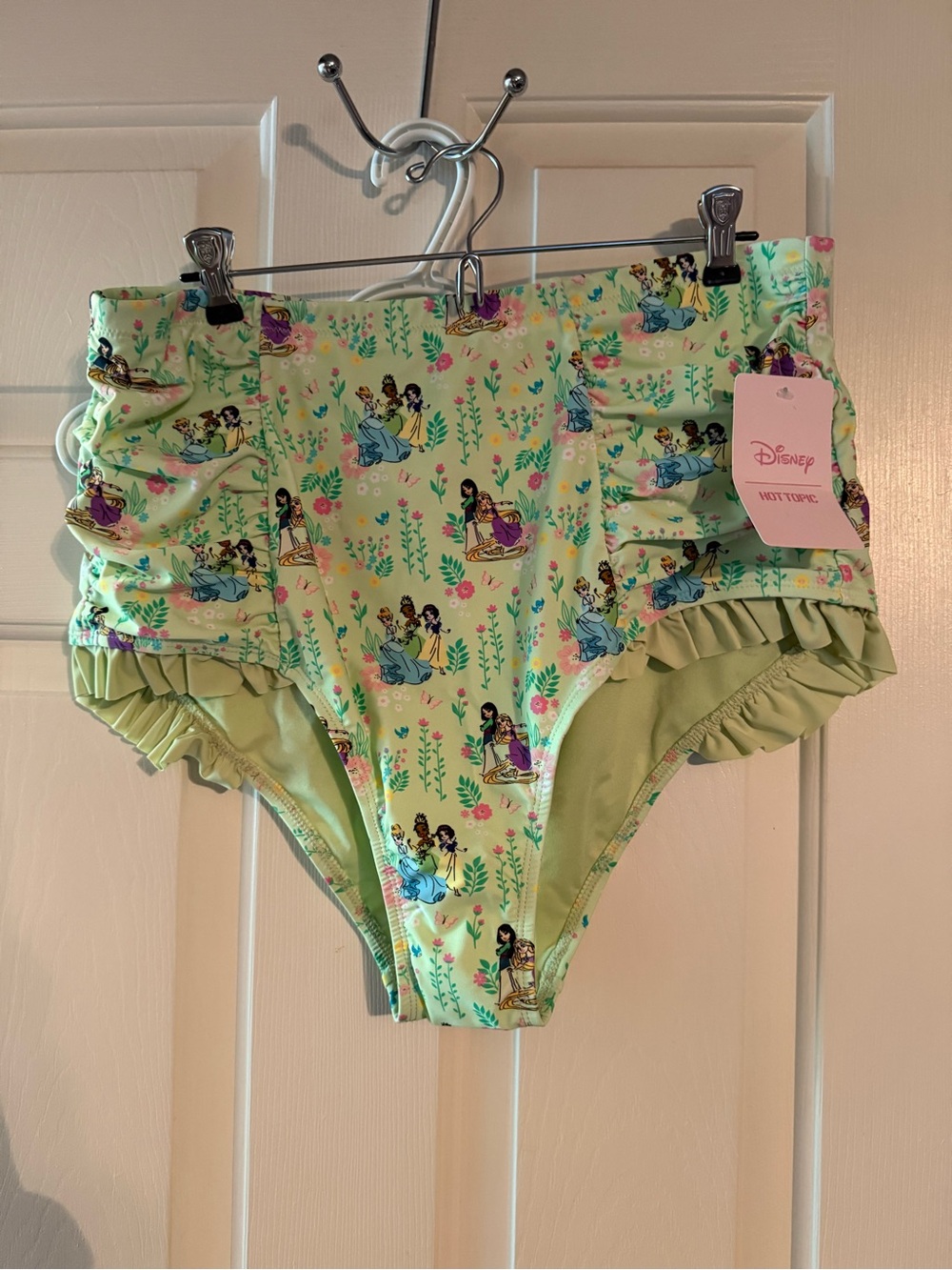 Disney Mint Green Princess Ruffle Swim Bottoms